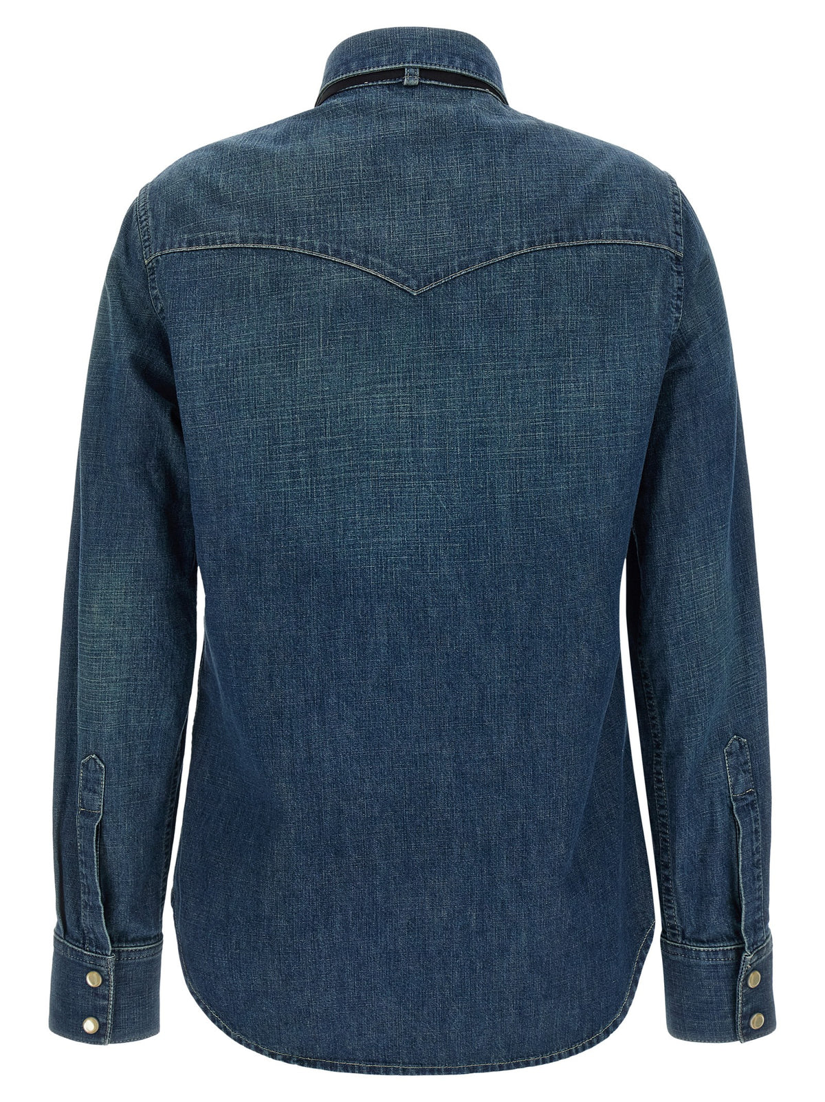 Blouse en coton bleu Valentino Garavani