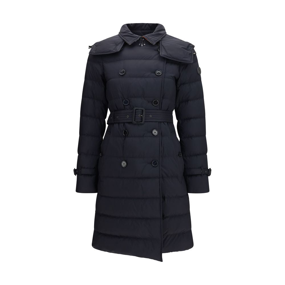 Manteau en polyamide noir Burberry