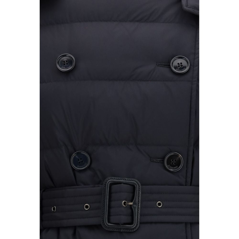 Manteau en polyamide noir Burberry