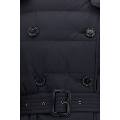 Manteau en polyamide noir Burberry