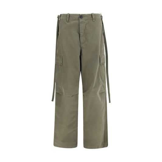 Pantalon cargo Fendi en coton bicolore