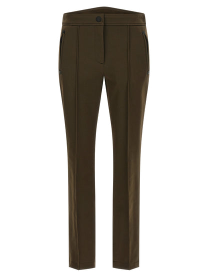 Pantalon de sport bicolore en polyamide Moncler Grenoble