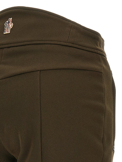 Pantalon de sport bicolore en polyamide Moncler Grenoble