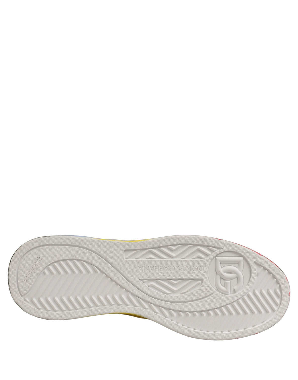 Dolce & Gabbana Chaussures Homme Baskets New Roma Paint Multicolore