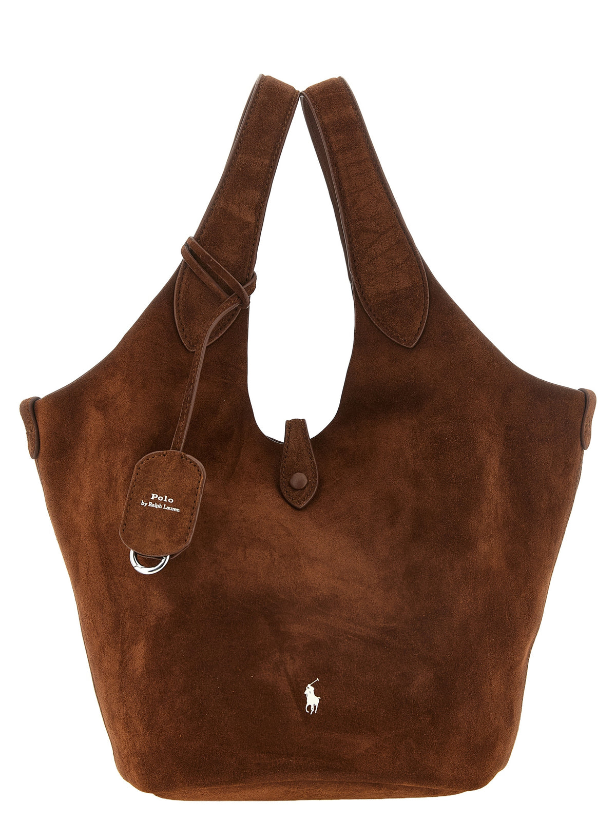 Sac cabas Polo Ralph Lauren en cuir de vachette marron