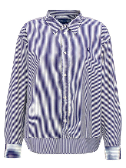 Polo Ralph Lauren Blue Cotton Blouse