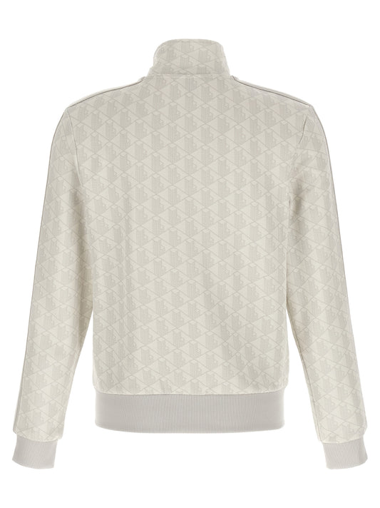 Lacoste Gray Polyester Sweatshirt