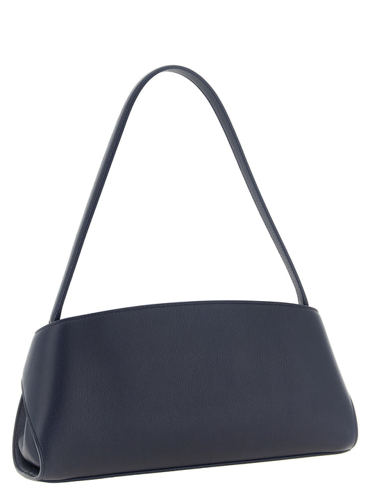 Sac porté épaule Ferragamo en cuir de veau bleu
