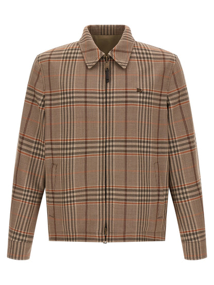 Burberry Beige Wool Shell Jacket