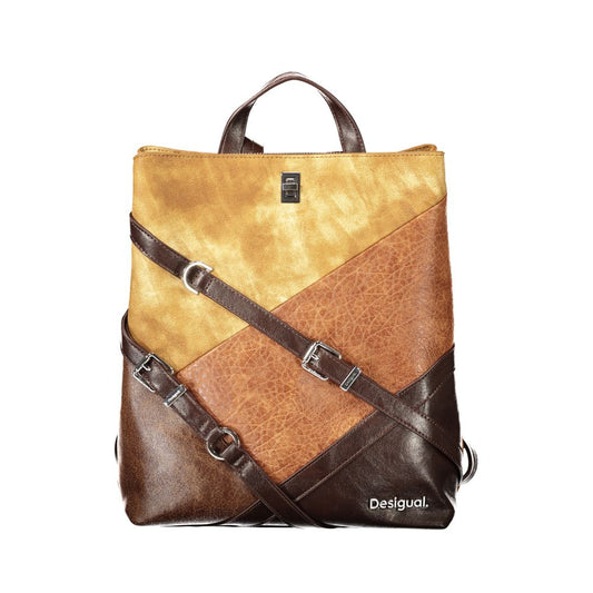 Sac à dos pour femme Desigual marron en polyuréthane