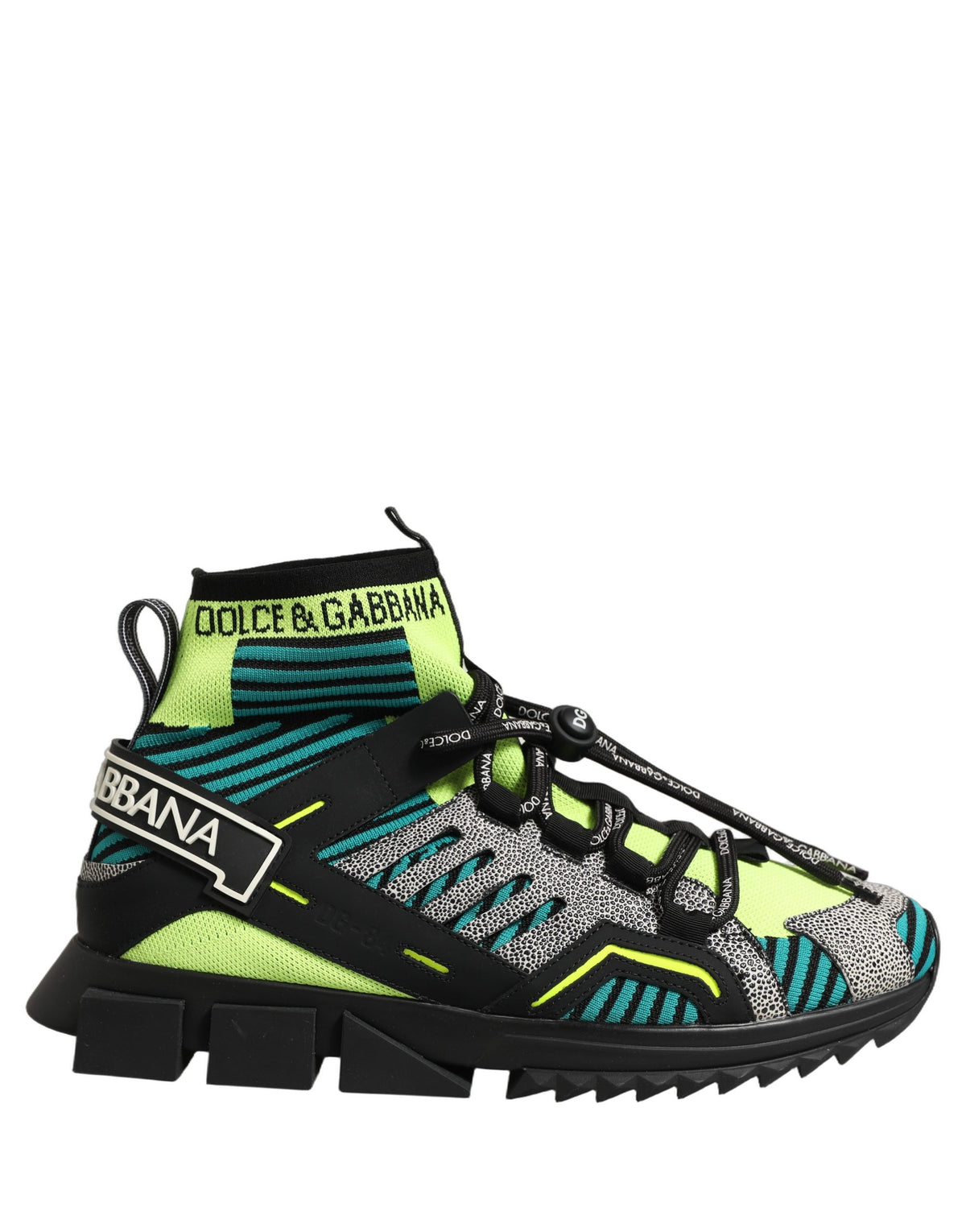 Chaussures Baskets pour Homme Chaussettes Dolce & Gabbana Multicolore Sorrento