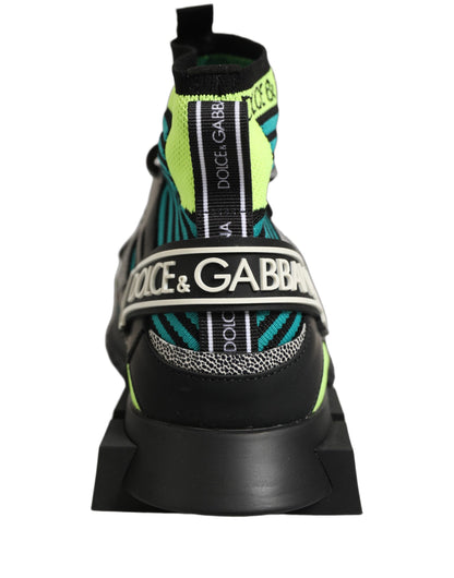 Chaussures Baskets pour Homme Chaussettes Dolce & Gabbana Multicolore Sorrento