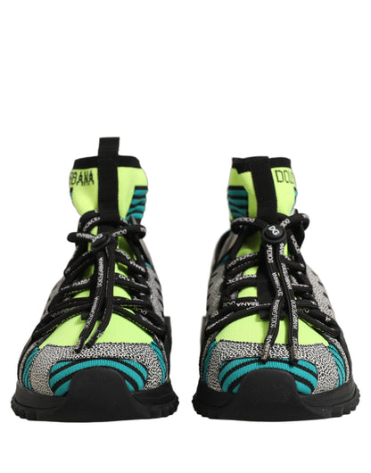 Chaussures Baskets pour Homme Chaussettes Dolce & Gabbana Multicolore Sorrento