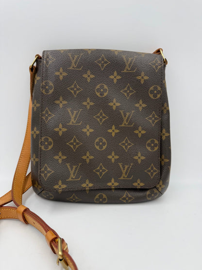 Sac à main LOUIS VUITTON MUSETTE en toile Monogram