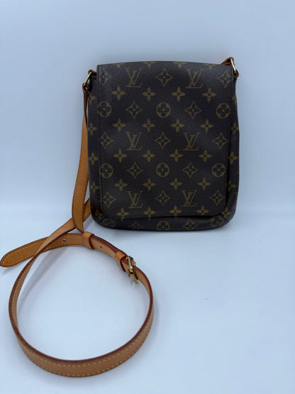 Sac à main LOUIS VUITTON MUSETTE en toile Monogram