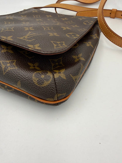 Sac à main LOUIS VUITTON MUSETTE en toile Monogram