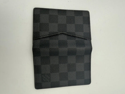 Louis Vuitton LOUIS VUITTON Compact Card Holder ORGANIZER Damier Graphite Wallet