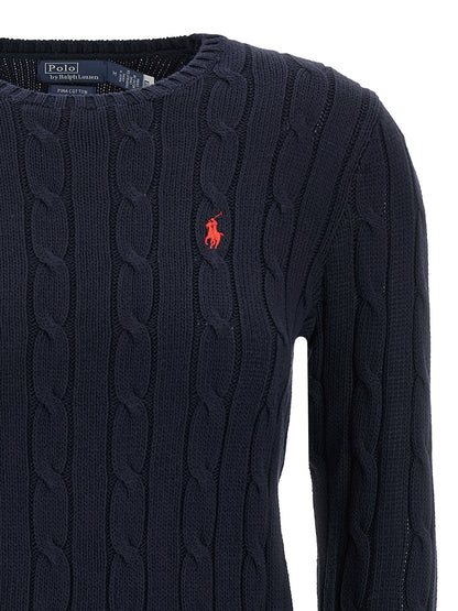 Cardigan Polo Ralph Lauren en coton bleu