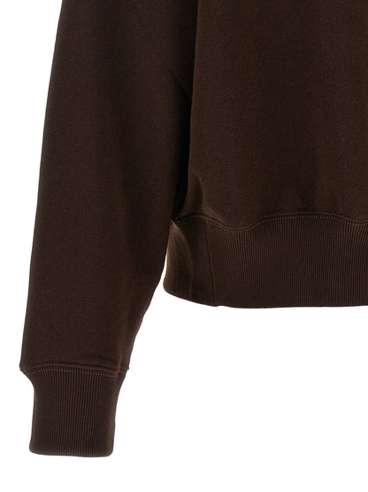 Sweat-shirt en coton marron Polo Ralph Lauren