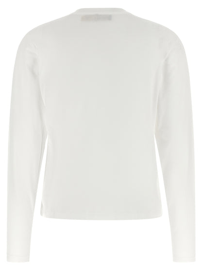T-shirt à manches longues en coton blanc Polo Ralph Lauren