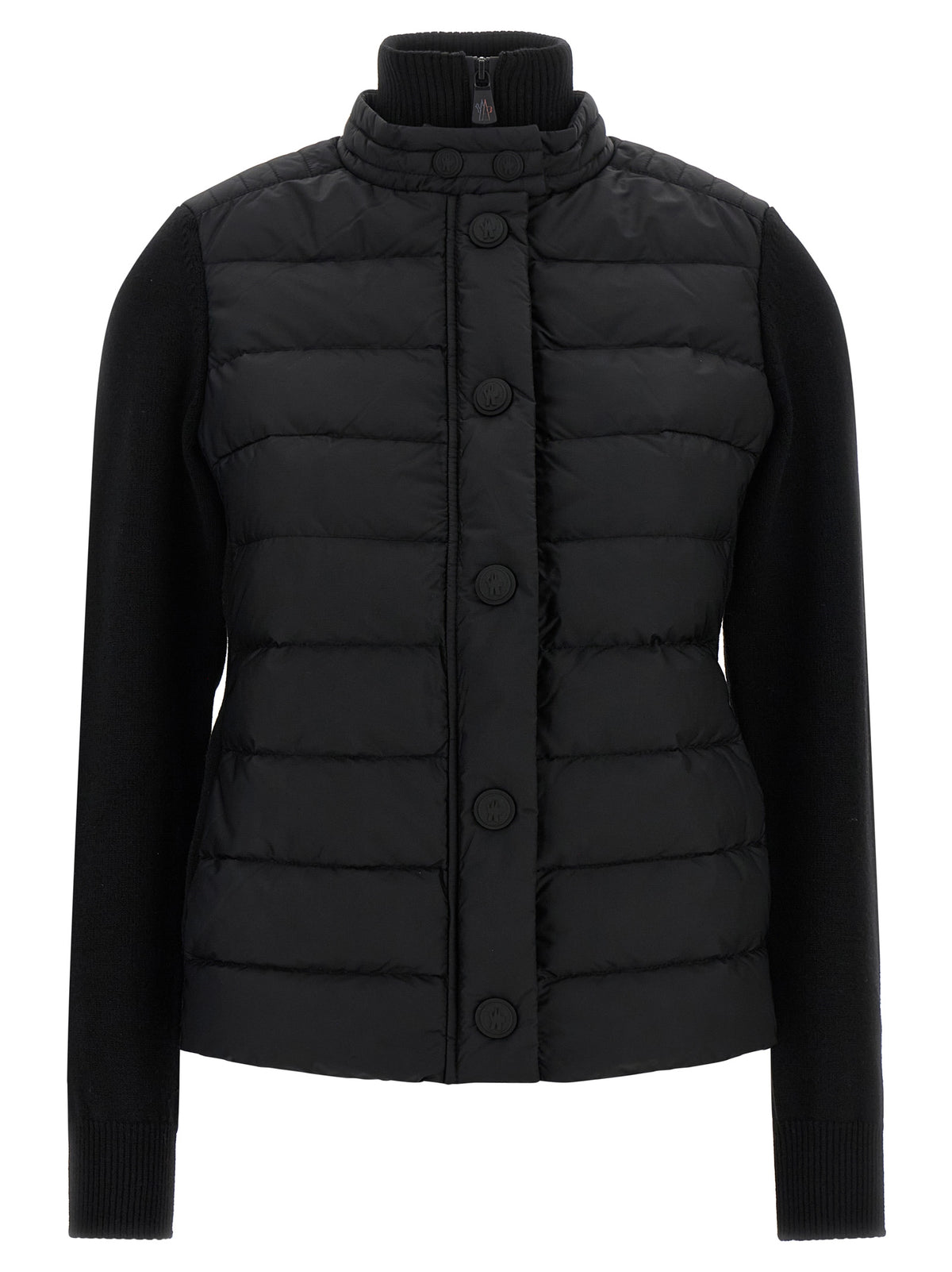 Cardigan Moncler Grenoble en polyamide noir