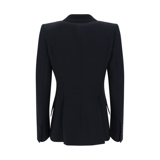Alexander McQueen Black Acetate Blazer