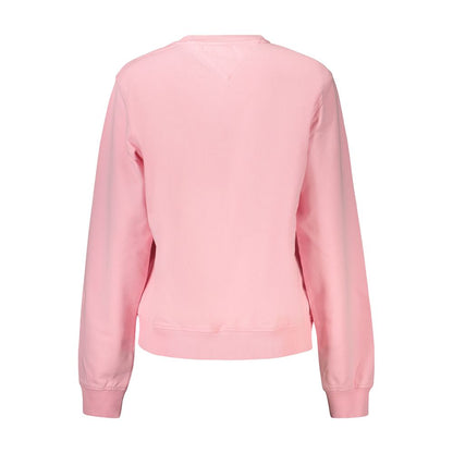 Sweat-shirt en coton rose pour femme Tommy Hilfiger
