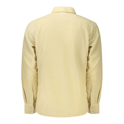 Hugo Boss Beige Cotton Men's Shirt