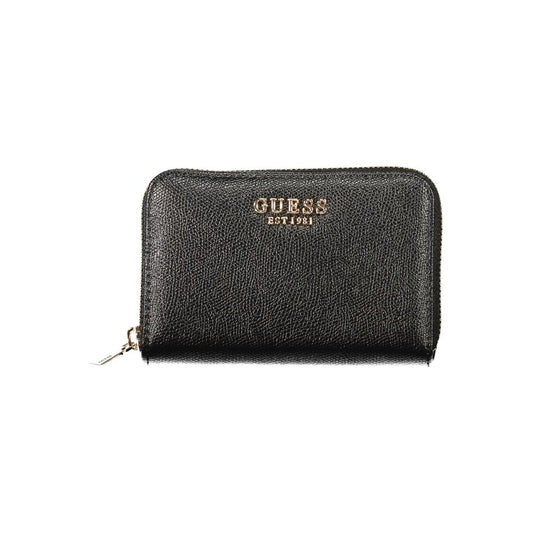 Portefeuille pour femme Guess Jeans Nero en polyuréthane