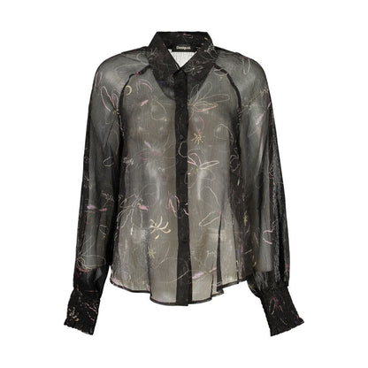 Desigual Black Polyester Women's Shirt