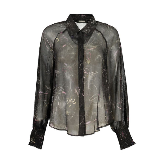 Desigual Black Polyester Women's Shirt