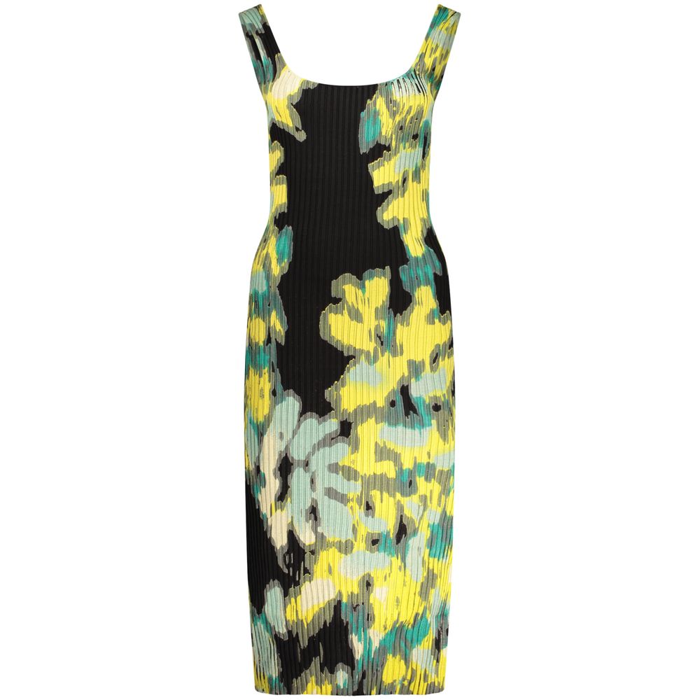 Desigual Black Viscose Women's Dress