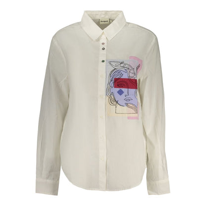Desigual Bianco Cotton Women's Shirt