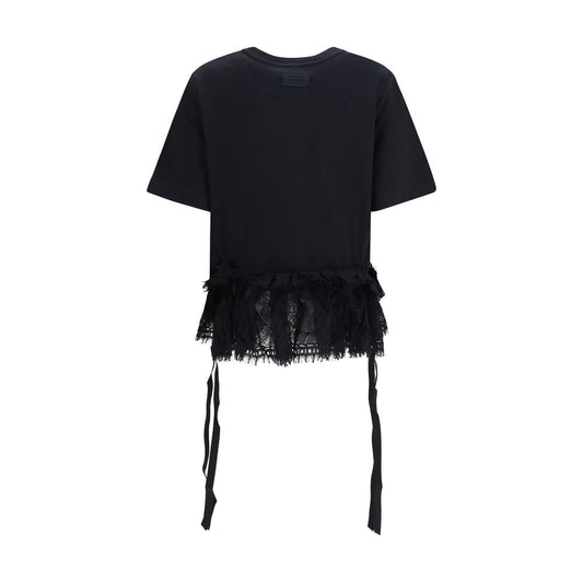 Alexander McQueen Black Cotton T-Shirt