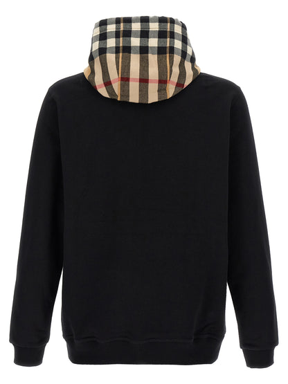 Burberry Black Cotton Sweatshirt