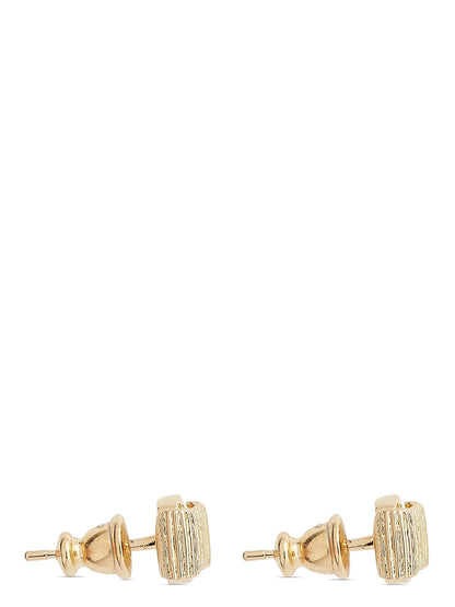Ferragamo Gold Brass Earrings