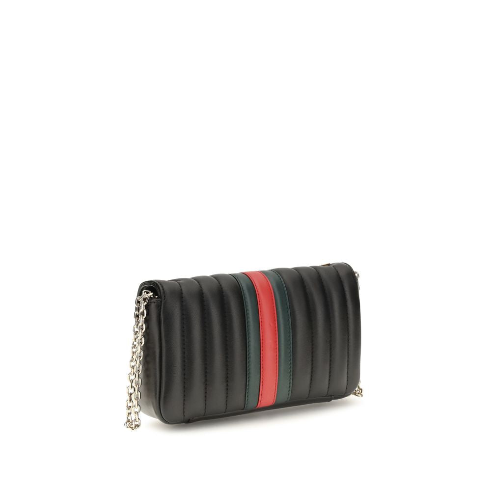 Sac à bandoulière Gucci en cuir de veau noir Bos Taurus