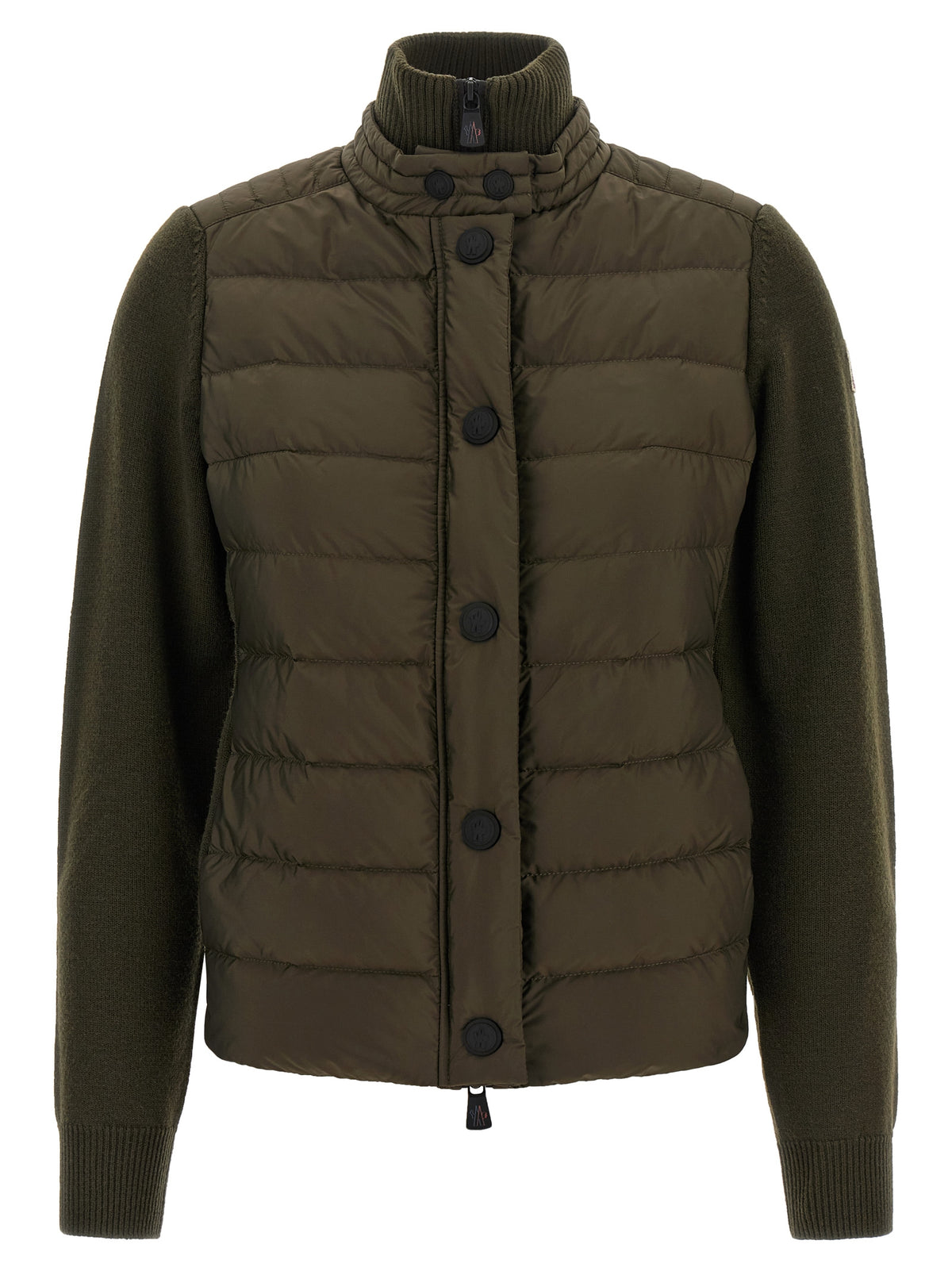 Cardigan bicolore en polyamide Moncler Grenoble