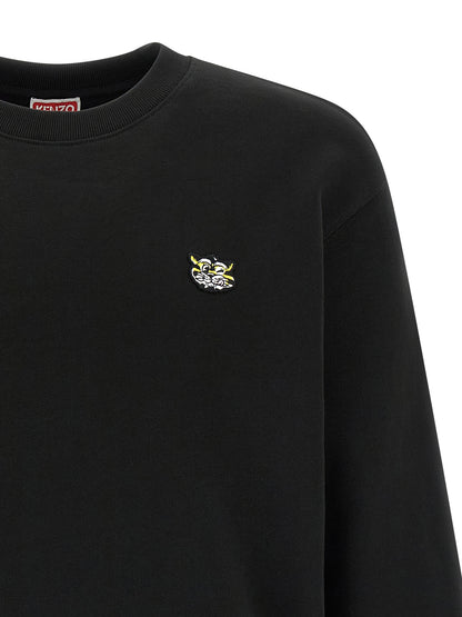 Kenzo Black Cotton Sweatshirt