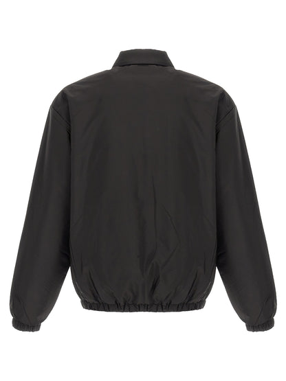 Prada Black Recycled Polyamide Full-Length Jacket