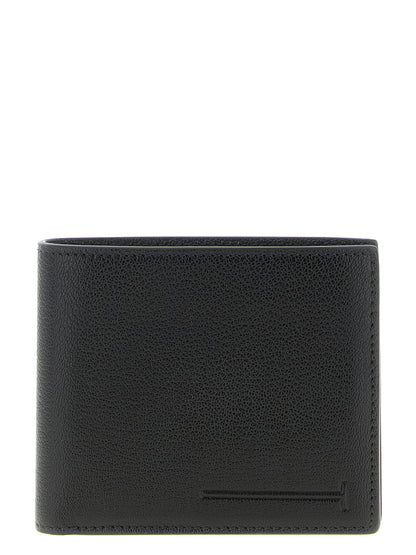Portefeuille Tom Ford en peau de chèvre noire