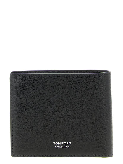 Portefeuille Tom Ford en peau de chèvre noire