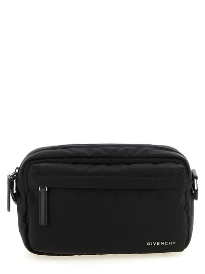Sac bandoulière Givenchy en polyamide noir