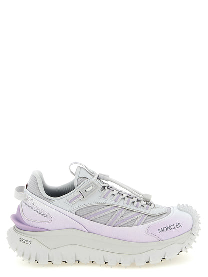 Baskets de sport Moncler en polyester violet