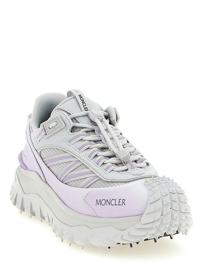 Baskets de sport Moncler en polyester violet