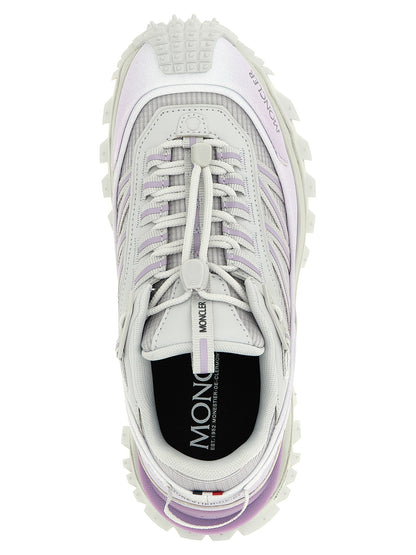 Baskets de sport Moncler en polyester violet