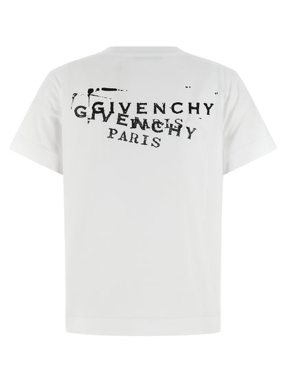 Givenchy White Cotton T-Shirt