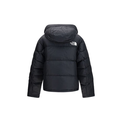 Veste longue en nylon noir The North Face