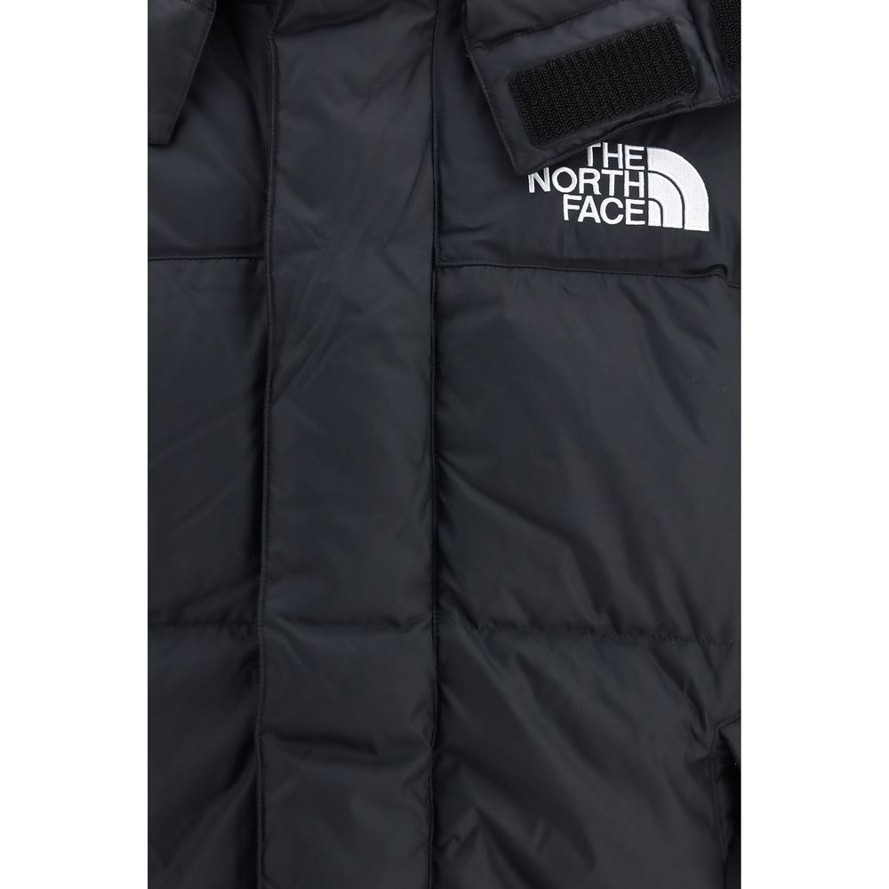 Veste longue en nylon noir The North Face