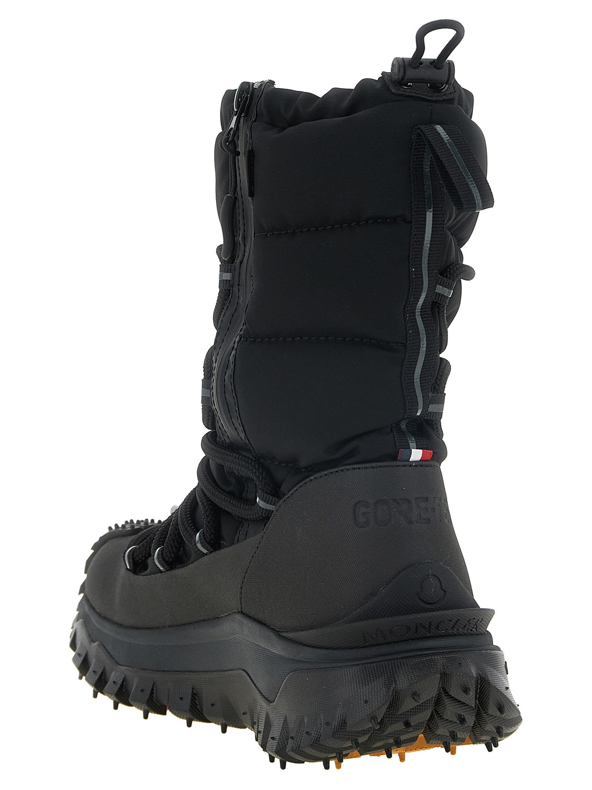 Bottines à lacets Moncler en polyamide noir